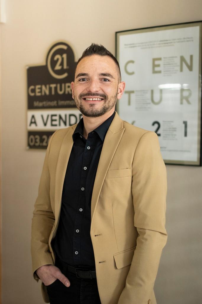 Damien TOURAILLES Conseiller Transaction Century 21 Martinot Immobilier REIMS Élus